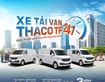 Line up sản phẩm xe tải van TF420/TF450/TF480 sẵn xe giao ngay