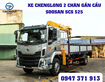 Xe tải cẩu CHENGLONG 3 chân gắn cẩu SOOSAN CSC 52