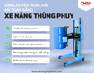 Vận chuyển hóa chất an toàn bằng xe nâng thùng phuy