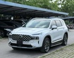 Hyundai SantaFe Cao cấp 2.2L HTRAC 2022 full dầu màu trắng.
