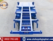 2 Rơ mooc xương 3 trục 40 feet THACO 8 và 12 khóa