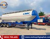 3 Mooc bồn xi téc CIMC 46 khối chuyên chở bột mì