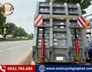 1 Sơ mi rơ mooc siêu trường diêu trọng TIANRUI 3 trục dài 14.3m - Kèm thang thủy lực