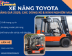 Xe nâng Toyota được sử dụng phổ biến trong nhà máy, kho hàng và logistics nhờ có nhiều dòng xe nâng