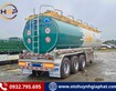 1 Sơ mi rơ mooc bồn xi téc chở xăng Yunli 40 - 44m3 giá tốt