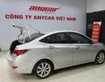 6 Hyundai Accent 1.4MT 2011.Màu bạc bản số sàn