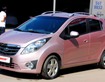 2 Daewoo Matiz Groove 1.0AT 2010, màu hồng, xe lăn bánh 50000km