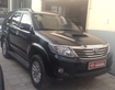 Bán Fortuner 2.5 máy dầu, số sàn, đời 2014, màu đen, biển Hà Nội.