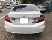 4 SÀN Ô TÔ HN bán Honda Civic 2.0 AT màu trắng sx 2014 phom mới, xe TNCC