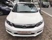 5 SÀN Ô TÔ HN bán Honda Civic 2.0 AT màu trắng sx 2014 phom mới, xe TNCC