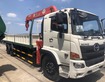 2 Hino cẩu 15 Tấn, 3 chân 2 cầu thật trả góp 80