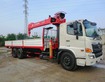 3 Hino cẩu 15 Tấn, 3 chân 2 cầu thật trả góp 80