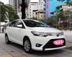 Ô TÔ THỦ ĐÔ Bán xe Toyota Vios 1.5G AT, sản xuất 2016 số tự động, màu trắng 435 triệu