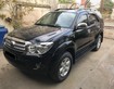 Bán Toyota Fortuner 2010 tự động, máy xăng, màu đen sang trọng.