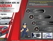 Chăm sóc xế cưng miên phí tại ngày hội Chăm sóc xe SUZUKI