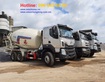 2 Bán xe trộn bê tông chính hãng Chenglong Hải Âu 10 12 14 khối m3, 3 chân 6x4, giá tốt, giá xe trộn