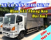 Xe Tải Hino 6T5 Thùng Kín Dài 6m7 Đời 2021