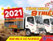 Xe tải JAC N350 3.5 TẤN, thùng dài 4.3M Model 2021