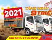 Xe tải JAC N200 động cơ ISUZU Model 2021