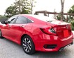 4 Cần bán xe Honda Civic 2017, số tự động, bản E, màu đỏ