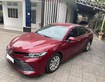 Xe nhà cần bán Toyota Camry 2020 đăng ký 2021, số tự động, bản G, màu đỏ, nhập Thái Lan