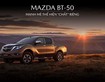 Bán tải mazda bt50 nhập thái - ưu đãi lên đến 35tr