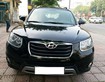 Santafe 2012 số tự động, máy dầu, bản full,màu đen