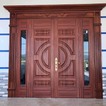 Cửa thép vân gỗ tại Nha Trang