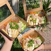 Hộp giấy Kraft đựng đồ ăn