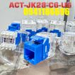 Phân phối độc quyền thanh đấu nối patch panel 48 cổng Cat6 UTP 2U mã ACT-48S2U chính hãng Ancomteck