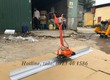 Máy đầm thước cán nền bê tông dài 2 3 4m 
