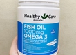 Viên Uống Dầu Cá Healthy Care Fish Oil 1000Mg Omega 3 
