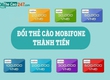 Đổi thẻ cào mobifone sang tiền mặt với mức phí thấp nhất thị trường 
