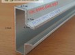 Rãnh nhôm làm giá treo đồ trang trí, làm tấm vách slatwall 