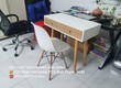 Bàn Ghế Làm Việc Chân Gỗ 