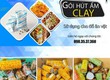 Gói hút ẩm Clay sử dụng cho thực phẩm khô 