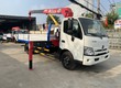 Xe cẩu Hino 3.4 Tấn chạy bằng B2 mới 100, có bán trả góp 