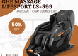 SALE UP TO   Ghế Massage LifeSport LS 599 