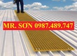 Mua sàn thao tác solar, Sàn chống trượt lót trên mái nhà máy   mới 100 