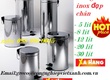 Thùng rác inox đạp chân 5L, 8L, 12L, 20L, 30L 