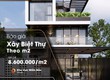 Thi Công Biệt Thự Phong Cách Hiện Đại Tiện Nghi Mới Nhất 2023 