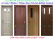 Cửa nhựa đài loan tại quận 3  cửa nhựa giả gỗ giá rẻ 