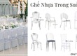 Ghế Nhựa Trong Suốt Đẹp Sang Trọng Cho Đám Cưới Sự Kiện 