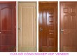 Cửa gỗ HDF Veneer tại Bình Dương  cửa gỗ công nghiệp giá rẻ 