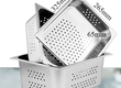 Khay inox GN 1/2 lỗ   Khay inox có lỗ hình vuông 