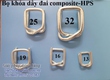 Bọ khóa đai Composite 13  Wire buckle 13  THÙNG 1000 cái 