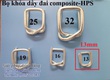 Thông số kỹ thuật của Bọ khóa dây đai Composite 13  Thùng 1000 cái 