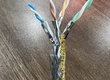 Cáp mạng CAT7 bọc đồng chống nhiễu S/FTP, Cáp mạng thang máy Ancomteck sẵn số lượng 
