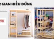 Thanh lý hàng mới kệ gỗ thông 2 gian decor tại Đà Nẵng 0906018501 