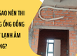 Tại sao nên thi công ống đồng máy lạnh âm tường 